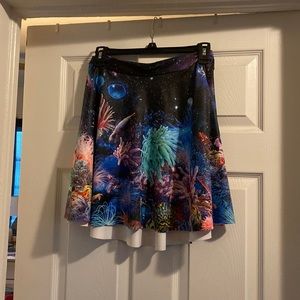 Ocean Coral Reef Pocket Skater Skirt (cannot recall official name)
